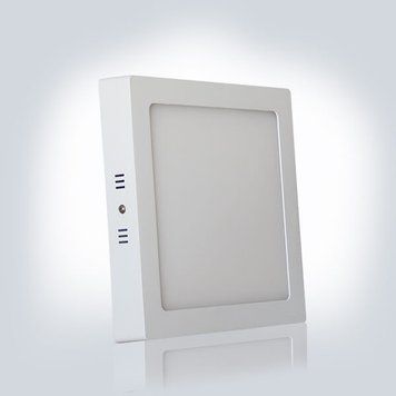 Светильник накладной светодиодный OPTONICALED 18W 4500K квадрат 224*224 мм накладной PW2255 фото