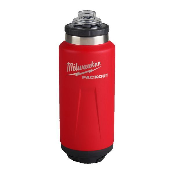 Термобутылка 1065 мл красная PACKOUT MILWAUKEE 4932493467 фото
