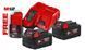 Энергокомплект MILWAUKEE M18 NRG-502 (ЗУ M12-18FC+2акк.Х5А В5) + подарок аккумулятор M12 B2 4933459217 фото 1