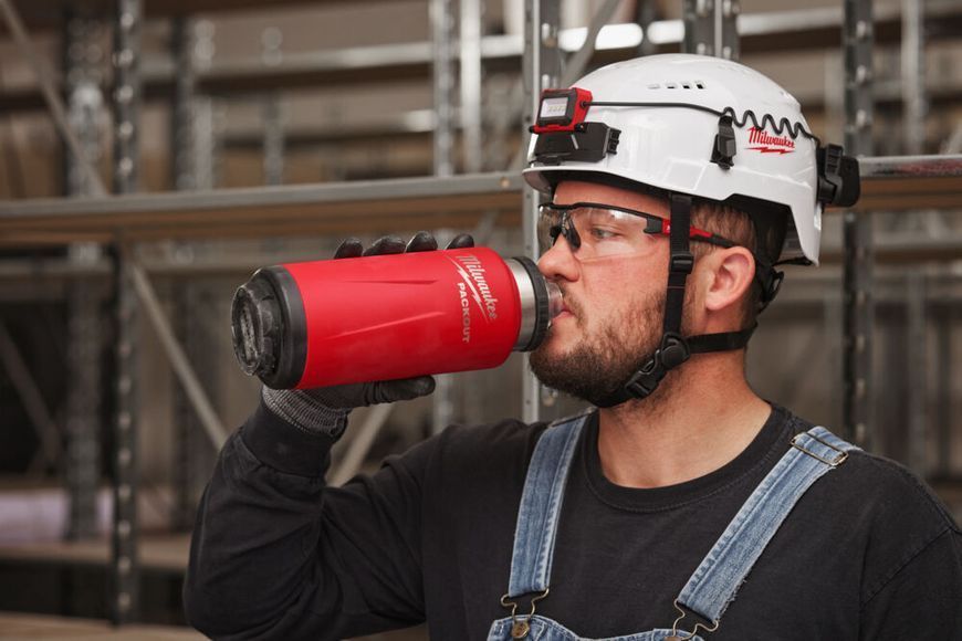 Термобутылка 1065 мл красная PACKOUT MILWAUKEE 4932493467 фото
