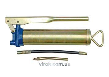 Шприц мастильний VOREL, V= 400 см&sup3;. з гнучкою і жорсткою трубками [10]