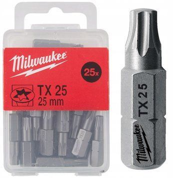 Бита MILWAUKEE, TX30, 25мм, (25шт) 4932399599 фото