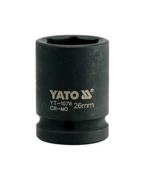 Головка торцева ударна 6-гранна YATO : квадрат 3/4", М= 26 мм, L= 50 мм [16/64]