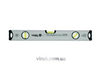 Рівень алюмінієвий VOREL : L= 150 cм, 3 капсули [15/30]