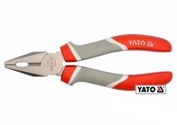 Плоскогубці комбіновані YATO : L= 180 мм [6/60]