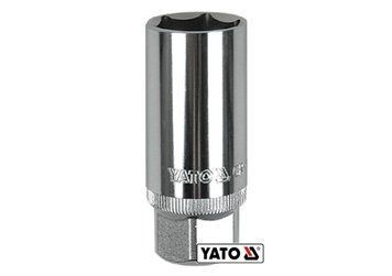 Головка торцева YATO квадрат 3/8", М 16, L= 64 мм [10/50/100]