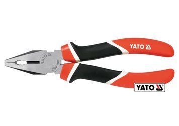 Плоскогубці комбіновані YATO : L= 200 мм. CrV [6/36]
