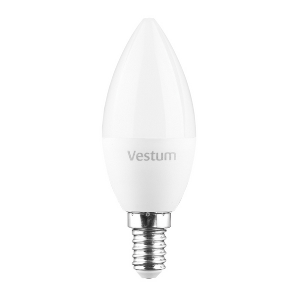 Светодиодная лампа Vestum C37 8W 3000K 220V E14 1-VS-1312 1-VS-1312 фото