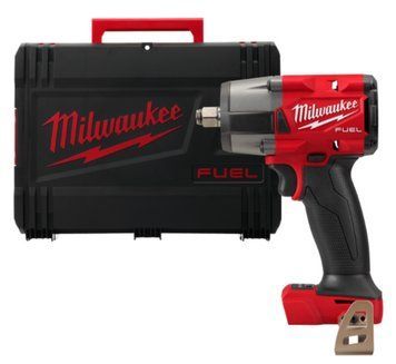 Гайковерт аккумуляторный бесщёточный MILWAUKEE 1/2" (881 Нм) M18 FMTIW2F12-0Х, с кольцом (каркас) 4933478449 фото