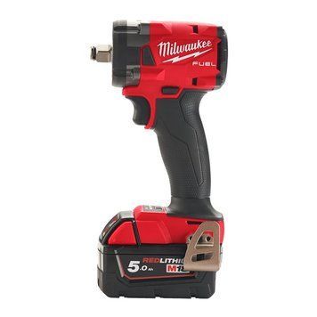 Гайковерт аккумуляторный бесщеточный MILWAUKEE 1/2'' (339Нм) M18 FIW2F12-502X, с кольцом (ЗУ+2Х5Ач) 4933478444 фото