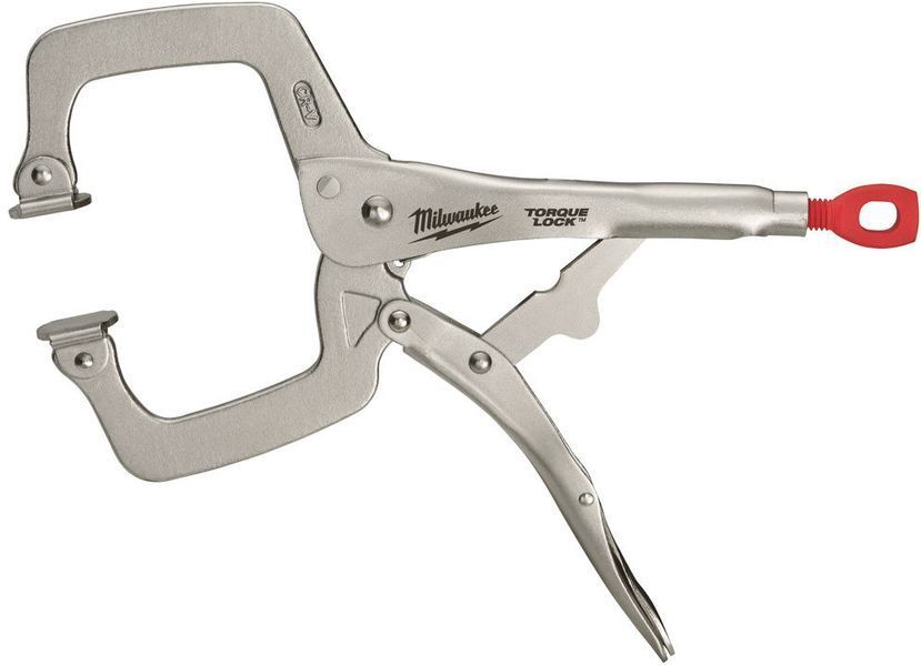 Зажим-струбцина MILWAUKEE TORQUE LOCK тип С с шарнирными губками 11" (280мм) 4932471727 фото
