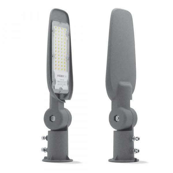 LED уличный фонарь VIDEX (поворотный) 30W 5000K Серый VL-SLe14-305 фото