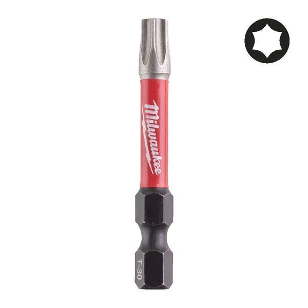Бита SHOCKWAVE MILWAUKEE, TX30, 50мм, (10шт) 4932471574 фото