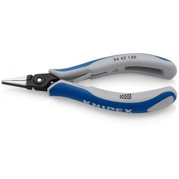 Прецизійні плоскогубці захватні для електроніки KNIPEX 34 42 130 34 42 130 фото