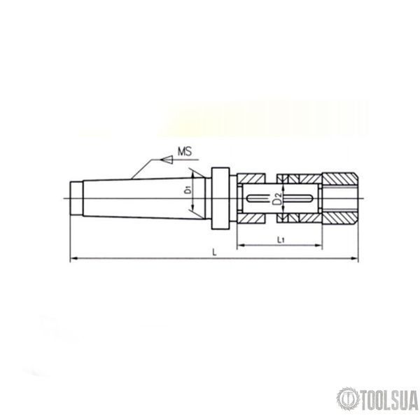 Оправлення для дискових фрез КМ3-27 UA5242 фото