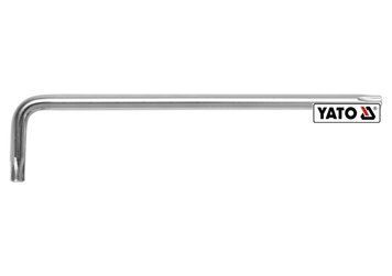 Ключ TORX Г-подібний 2-сторонній YATO Cr-V, Т27, 21 х 105 мм [100]