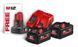 Энергокомплект MILWAUKEE M18 NRG-802 (ЗУ M12-18FC+2акк.Х8Ач HВ8) + подарок аккумулятор M12 B4 4933471073 фото 4