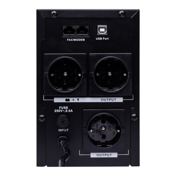 Лінійно-інтерактивне ДБЖ LPM-UL1100VA (770Вт)