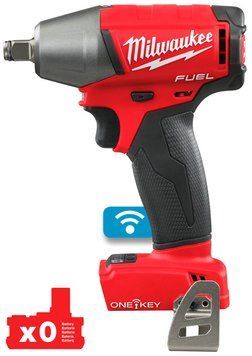 Ударный гайковерт (300 Нм) НMILWAUKEE 1/2" M18 FUEL ONEIWF12-0 ONE-KEY с фрикц. кольцом 4933451153 4933451153 фото