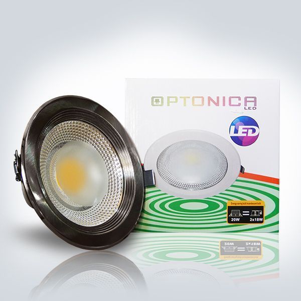 Світильник світлодіодний OPTONICALED 20W 2700К коло 187*60 мм, що вбудовується PW3192 фото
