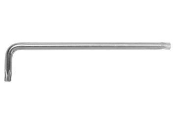 Ключ TORX SECURITY (з центр. отвором) YATO Г-подібний 2-сторонній, Cr-V, Т25, 20 х 100 мм [250]