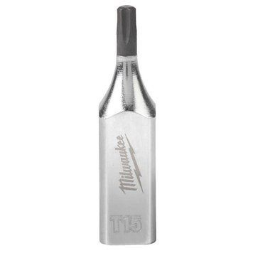 Головка торцевая хромированная ⅜&Prime; MILWAUKEE с битой TORX, TX15 4932480801 фото