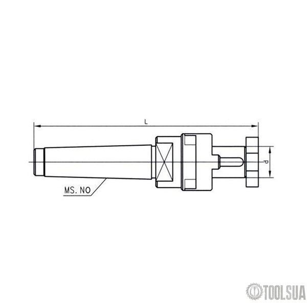 Оправлення для фрез універсальне MS2-22 UA5232 фото