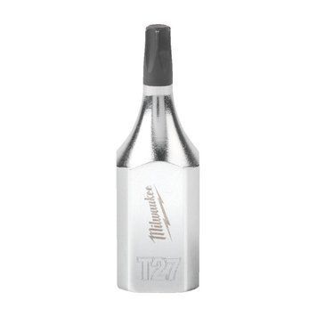 Головка торцевая хромированная ⅜&Prime; MILWAUKEE с битой TORX, TX27 4932480804 фото