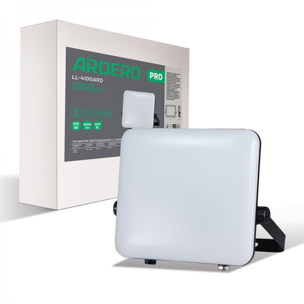 Светодиодный прожектор Ardero LL-4100ARD PRO 100Вт 6500K черный 3782 фото
