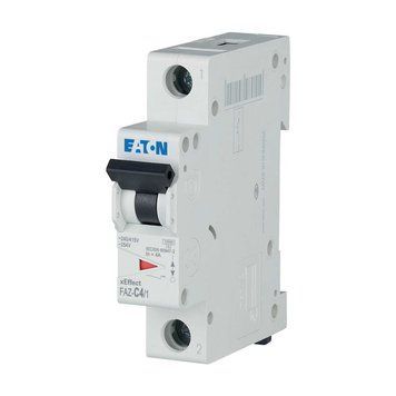 Автоматический выключатель 1п 4A FAZ-C4/1 15kA EATON 278553 фото