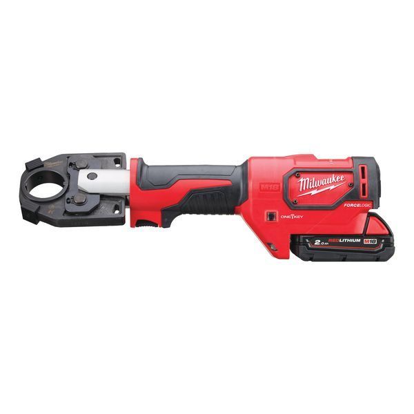 Обжимник гидравлический аккумуляторный для кабелей MILWAUKEE M18&trade; HCCT-201C ONE-KEY (ЗУ+1Х2Ач+кейс) 4933451194 фото