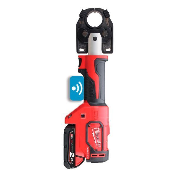 Обжимник гидравлический аккумуляторный для кабелей MILWAUKEE M18&trade; HCCT-201C ONE-KEY (ЗУ+1Х2Ач+кейс) 4933451194 фото
