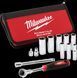 Набор головок торцевых хромированных метрических ⅜&Prime; TRADESMAN MILWAUKEE (12шт) 48229001 фото 1