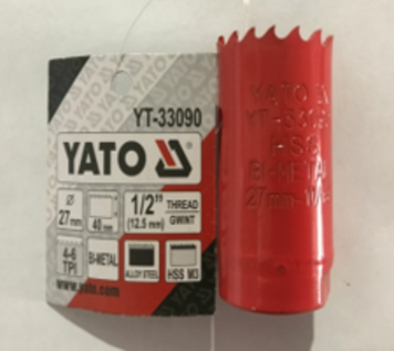 Пила кільцева BI-METAL YATO: HSS M-3, &Oslash;= 52 мм