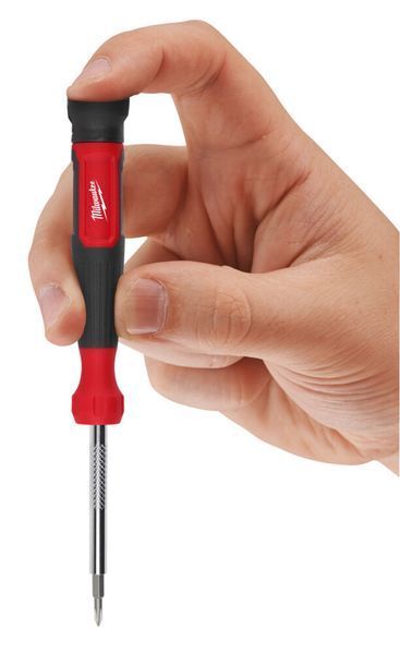 Отвертка со сменными вставками 4 в 1 (PH00 и SL 0,23x1,5 / PH0 и SL 0,5x3,0) MILWAUKEE 4932480584 фото