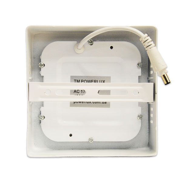 Светильник накладний светодиодный PWL 12W 4500K IP20 квадрат TM Powerlux PW2125 фото