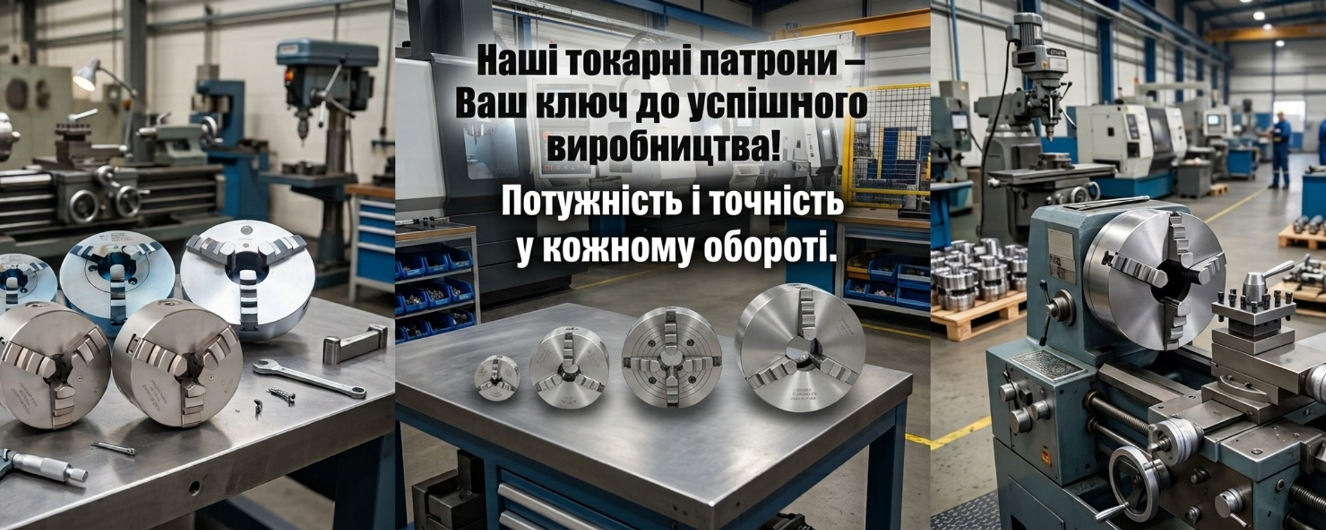 Патрон токарный 3-х кулачковый ф250мм 7100-0009