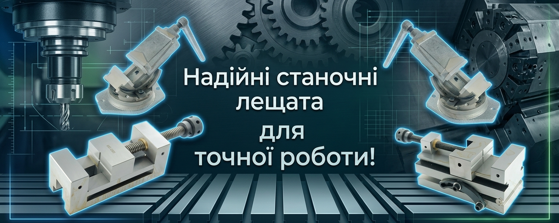 Тиски станочные