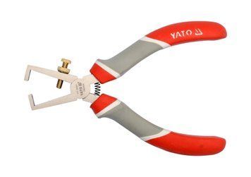 Щипці для зняття ізоляції YATO : нікельовані, L= 160 мм [6/60]