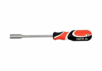 Викрутка торцева YATO з магнітним наконечником: М= 6 мм, L= 242 мм, CrV [6/120]
